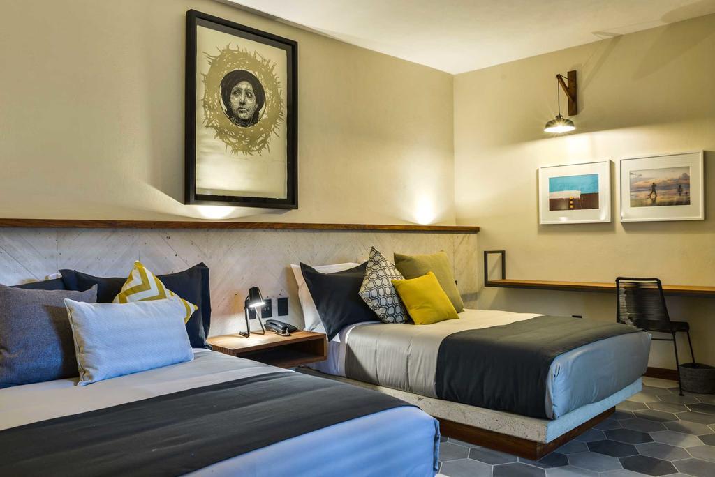 Hotel Criol كويريتارو المظهر الخارجي الصورة A room at the hotel